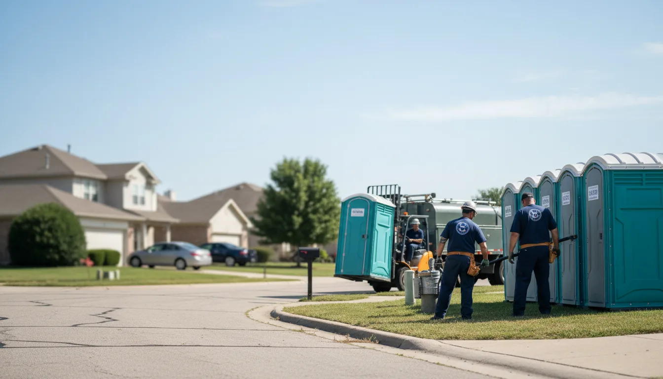 Porta Potty Rental in South Vienna, OH near me